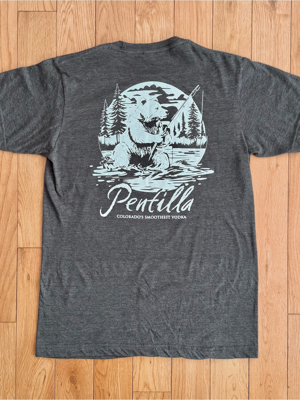 Pentilla Vodka Graphic Grey Tshirt